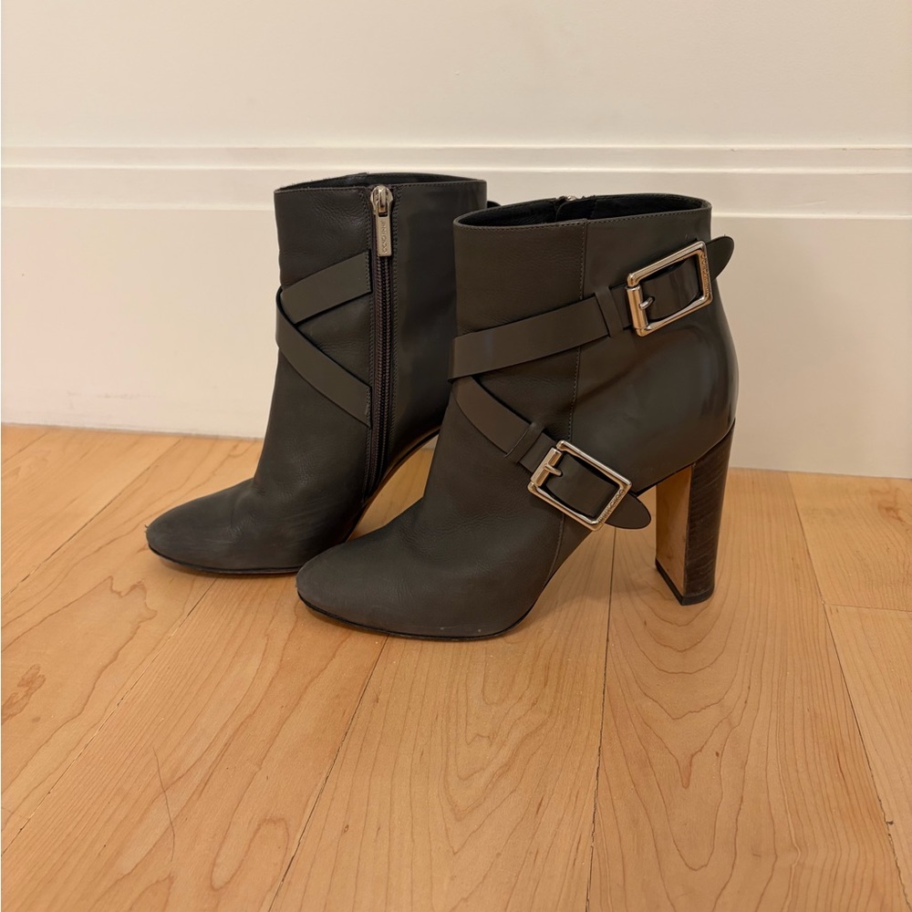 Jimmy Choo Grey Boots Size 38